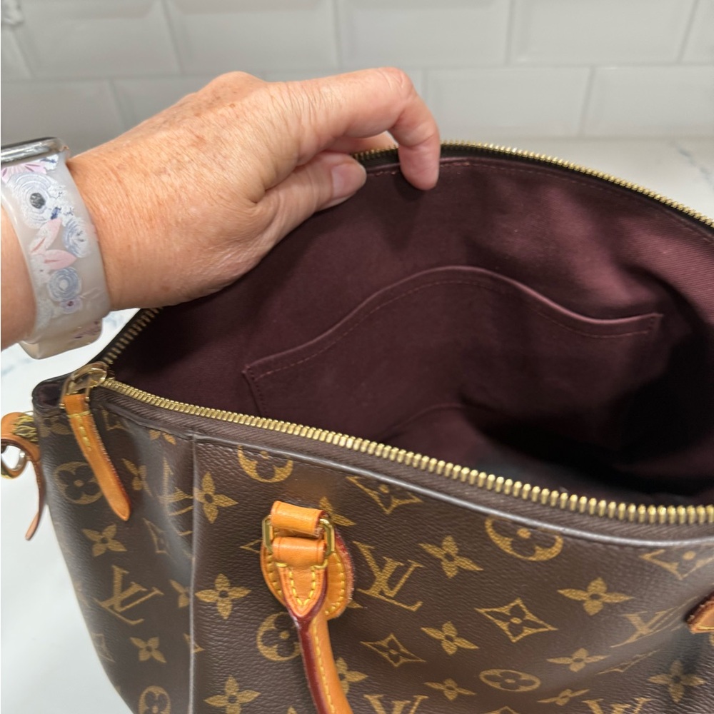 Louis Vuitton Burgundy Interior Bag